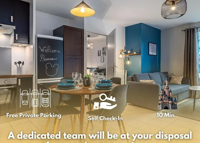 Chez Stephane & Sophie - 10Min Disneyland, Free Parking, Big Garden