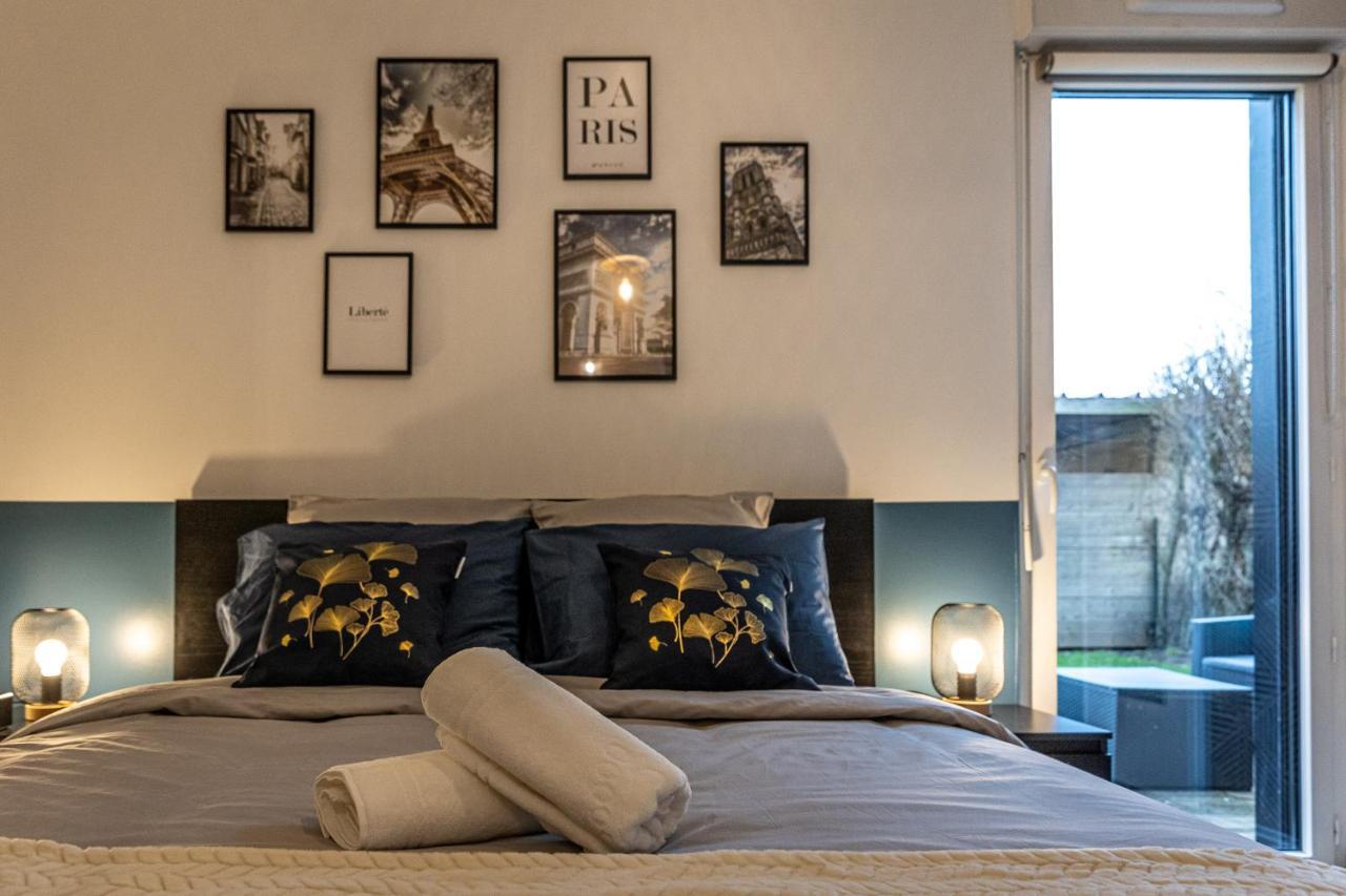 Chez Stephane & Sophie - 10min Disneyland, Free Parking, Big Garden Apartment Montevrain